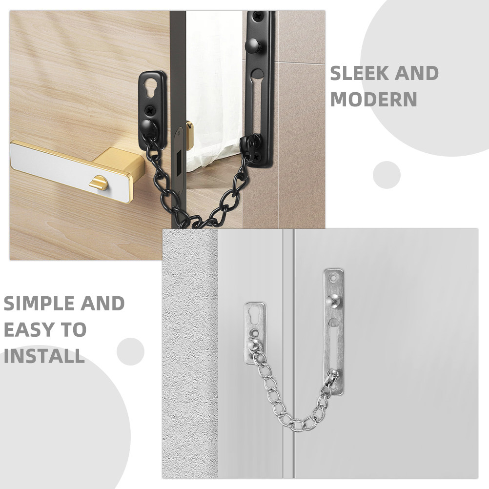 2Pcs Stainless Steel Door Chai - Security Chain Door review and price