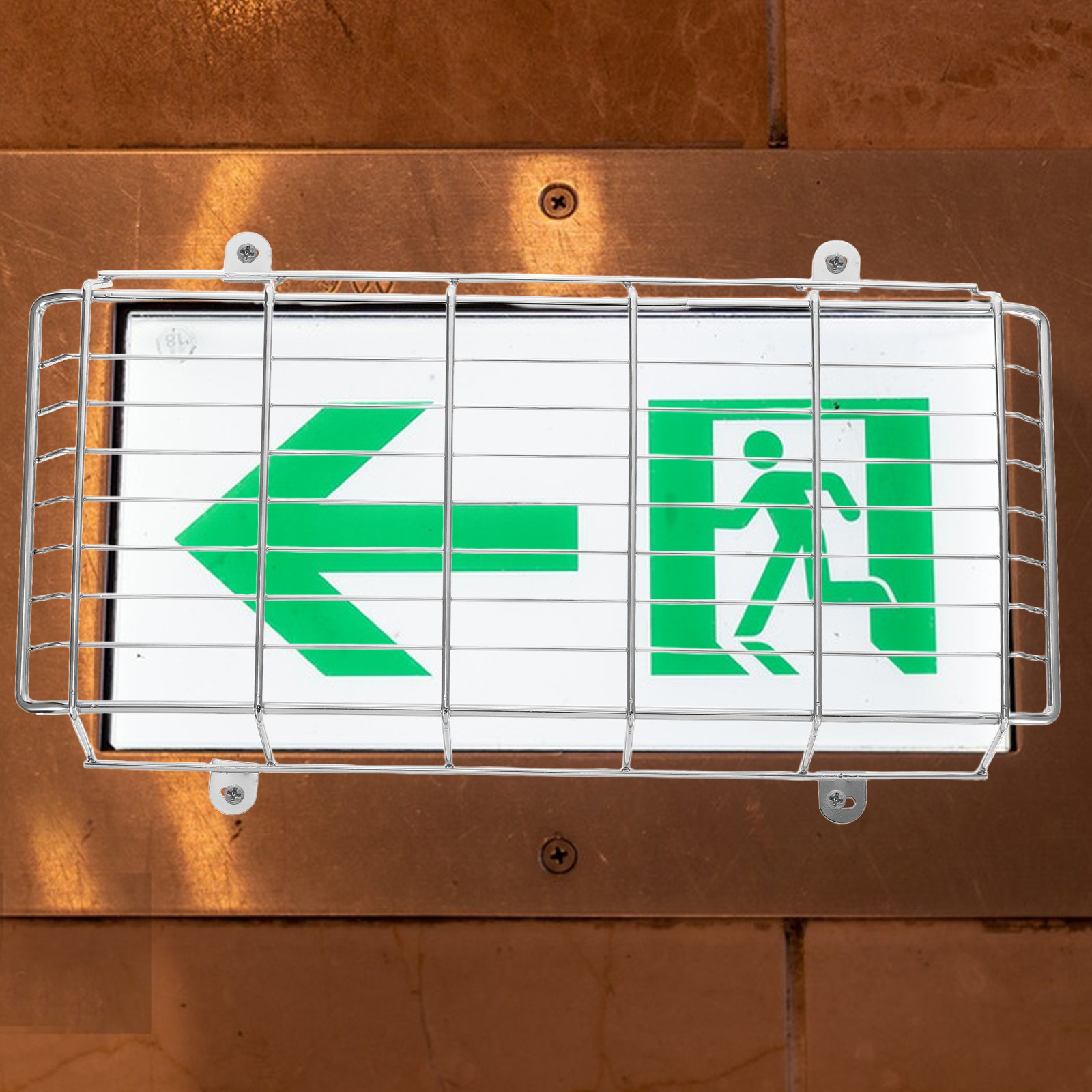 1Set Metal Safety Wire Guard f - Emergency Exit Sign review and price