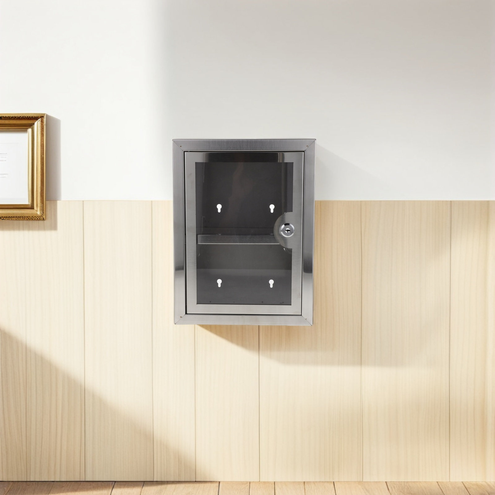 Lockable Metal Wall Cabinet Do - Medicine Cabinet Lock review and price
