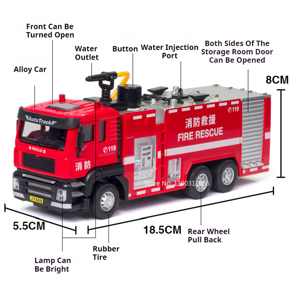 1/50 Ladder Fire Engine Car Mo - Fire Escape Ladder review and price