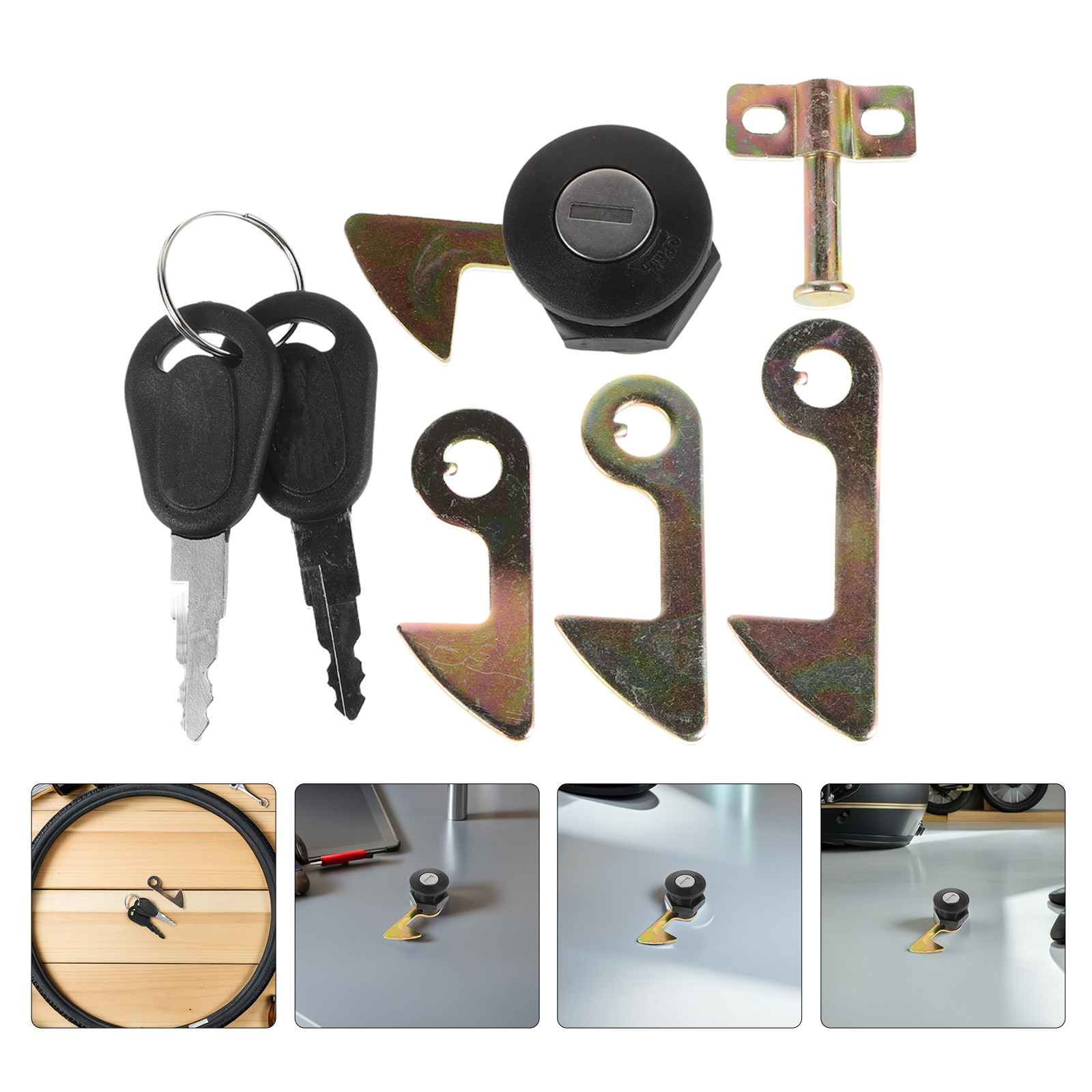 2Set Electric Motorcycle Trunk - Lockbox Key Secure review and price