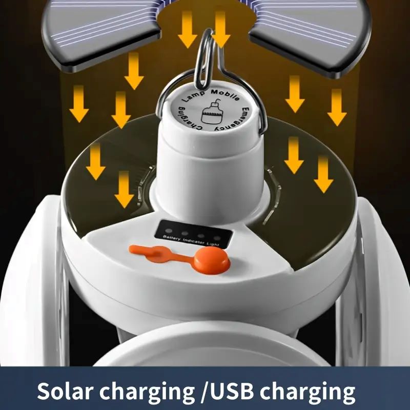 Solar Charging Light with Hook - Power Outage Light review and price