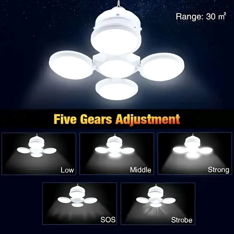 Solar Charging Light with Hook - Power Outage Light review and price